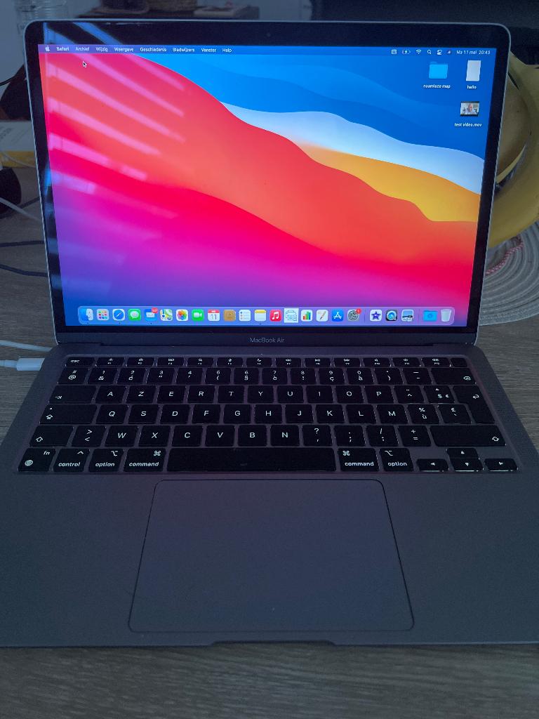 MacBook Air Silicon te koop, Computers en Software, Ophalen, 256 GB, 8 GB, 13 inch