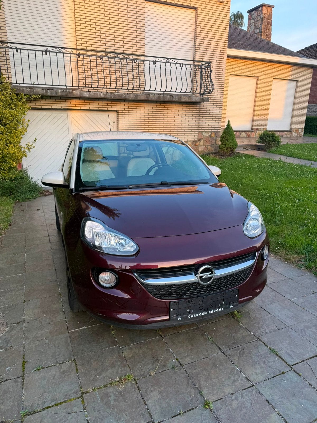 Opel adam 1.2i slam 2016//klaar om geregistreerd te worden, Auto's, 4 zetels, ADAM, Euro 6, Leder en Stof