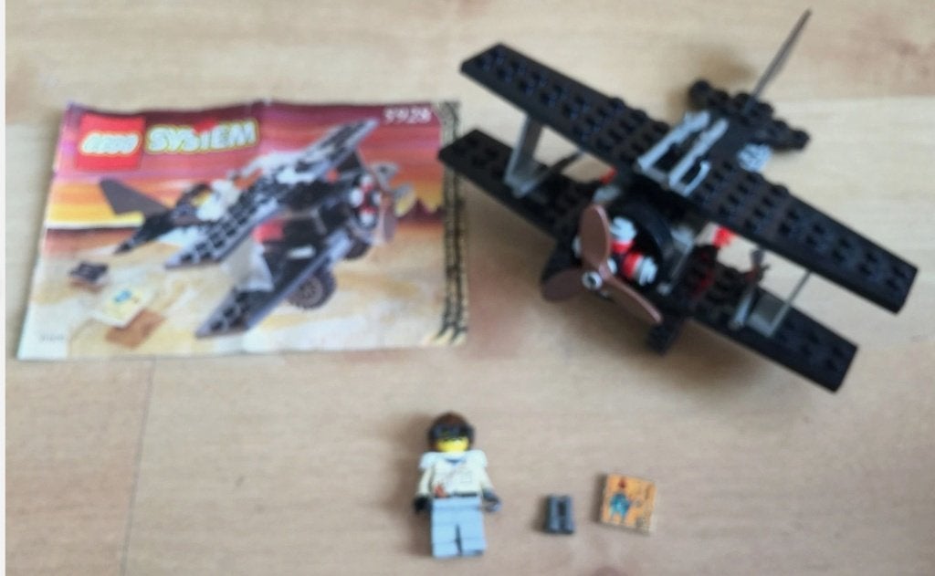 LEGO 5928 BARON MET TWEE VLEUGELS 1998, Gebruikt, Lego, Ophalen of Verzenden, Compleet