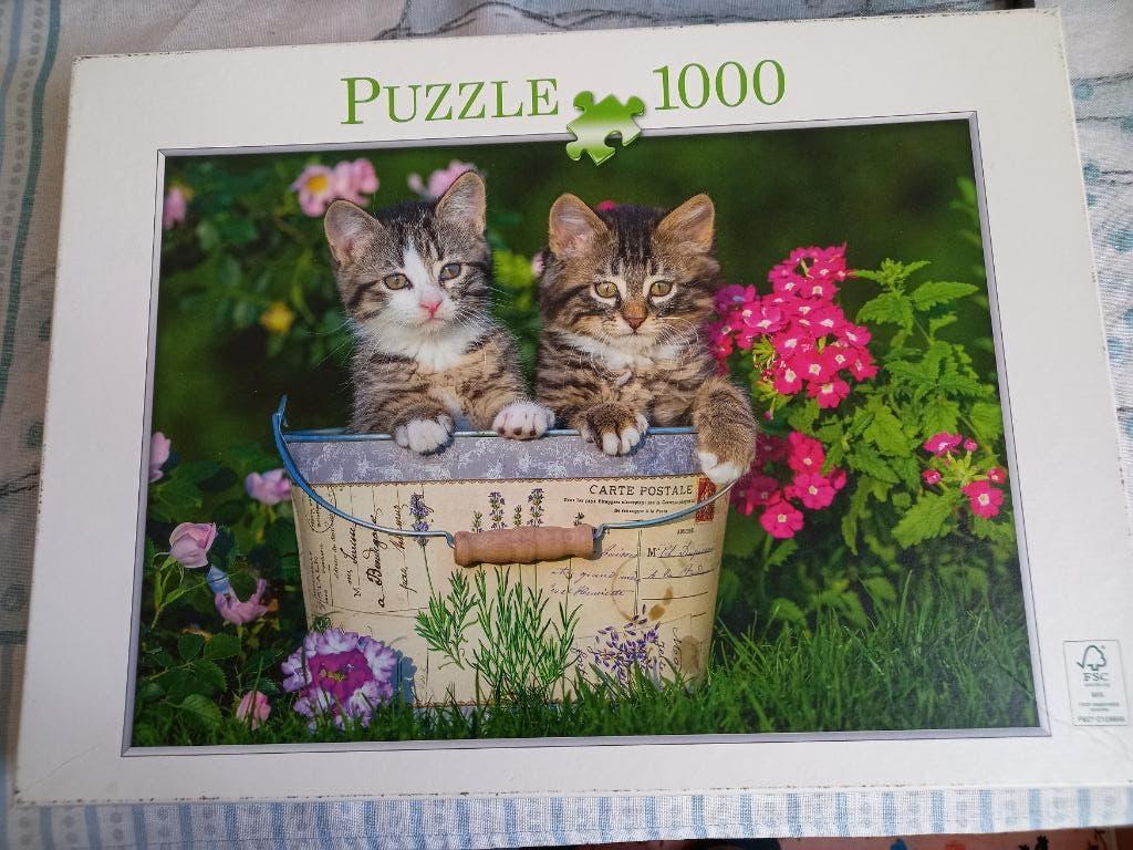 Puzzles, Enlèvement, 500 à 1500 pièces, Utilisé, Puzzle