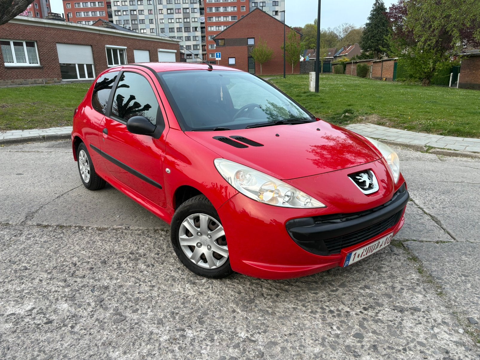 PEUGEOT 206+ 1.4i/2012/PRET A IMMATRICULÉ/EURO 5/BON ETAT, Stof, Zwart, Particulier, 55 kW