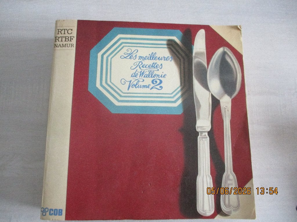 Les meilleures recettes de Wallonie volume 2, Livres, Livres de cuisine, Enlèvement ou Envoi, Autres types, Utilisé, Europe