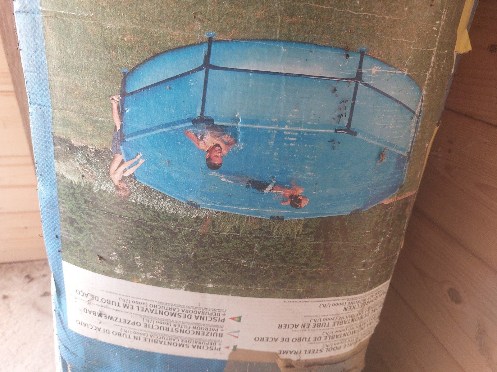vend piscine, Enlèvement