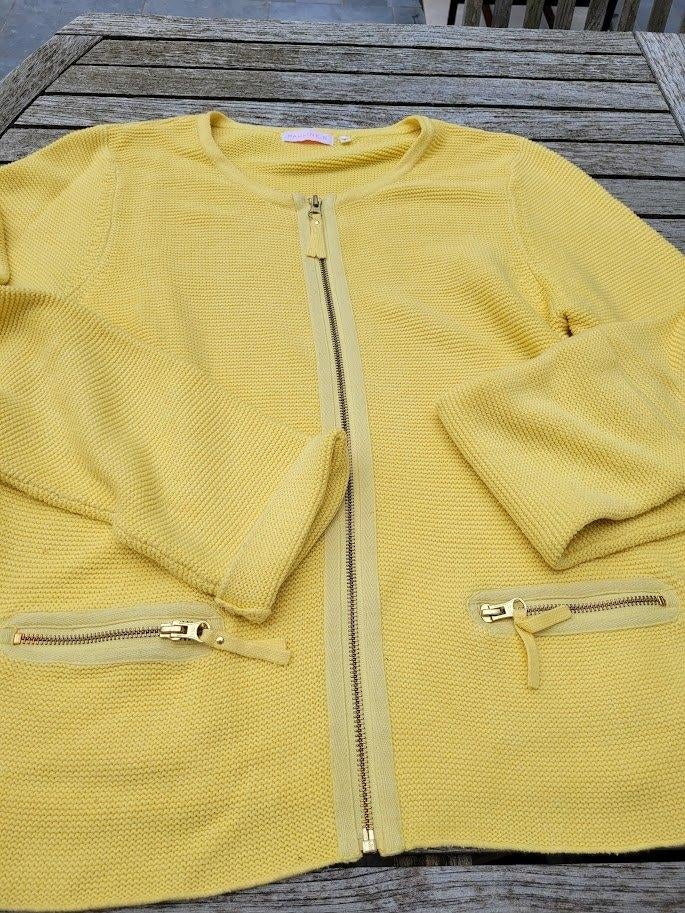 gele gilet xlarge, Geel, Maat 46/48 (XL) of groter, Pauline B., Ophalen of Verzenden