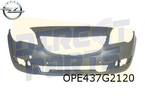 Opel Meriva B (2/14-) voorbumper (bij PDC) (te spuiten) Orig, -, -, Opel, Nieuw