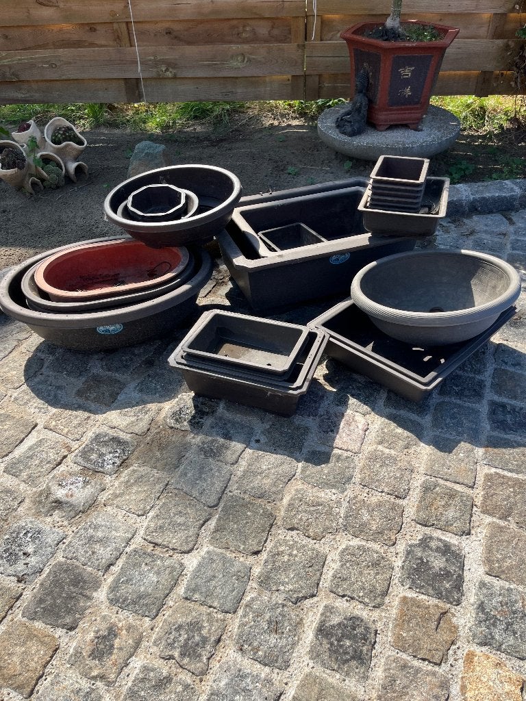 Plastic bonsai potten, Tuin en Terras, Ophalen