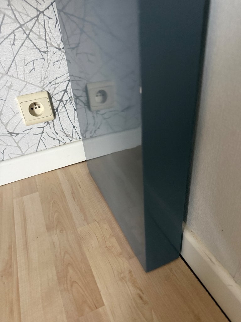 Bijzet tafel, Huis en Inrichting, Tafels | Bijzettafels, Ophalen, Gebruikt, Vierkant, 75 cm of meer