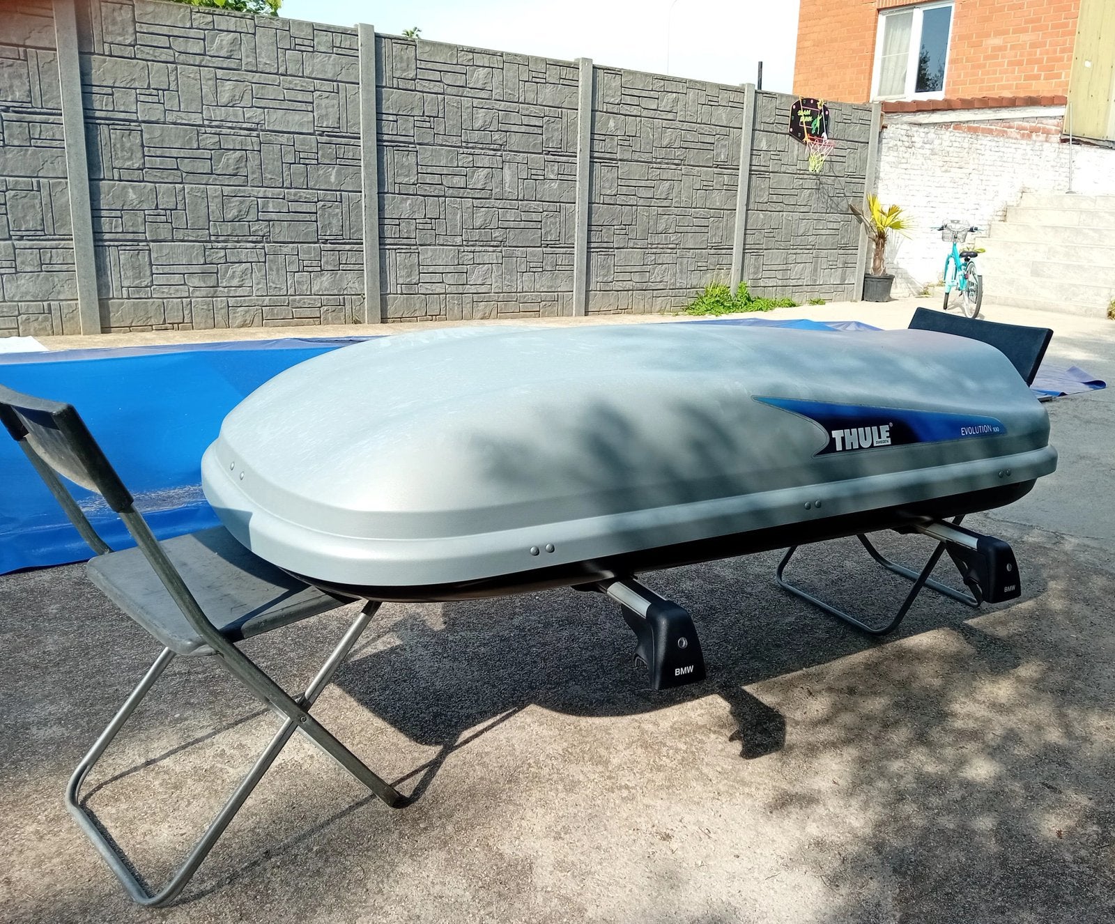 Dakkoffer thule evolution 100, Ophalen, Zo goed als nieuw