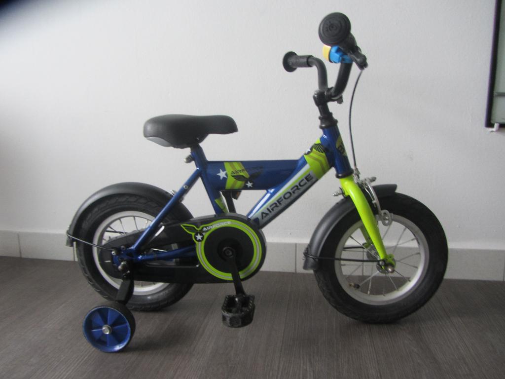 12.5 " met zijwieltjes jongen 3-5j Kids Bike Fun,, Fietsen en Brommers, Fietsen | Kinderfietsjes, Ophalen, Zijwieltjes