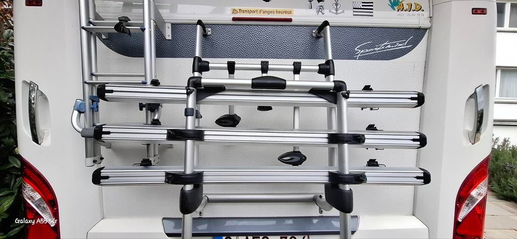 Thule fietsenrek voor caravans