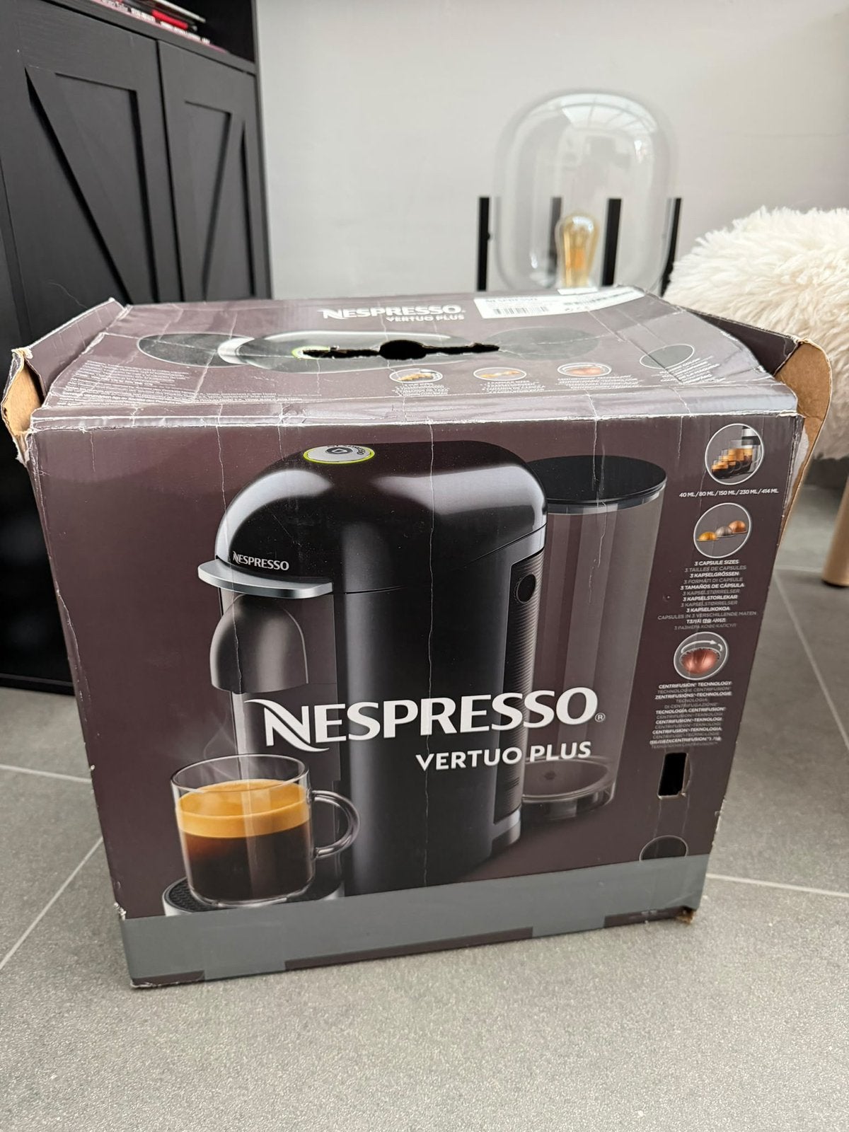 Nespresso Vertuo plus, Elektronische apparatuur, Ophalen, Zo goed als nieuw