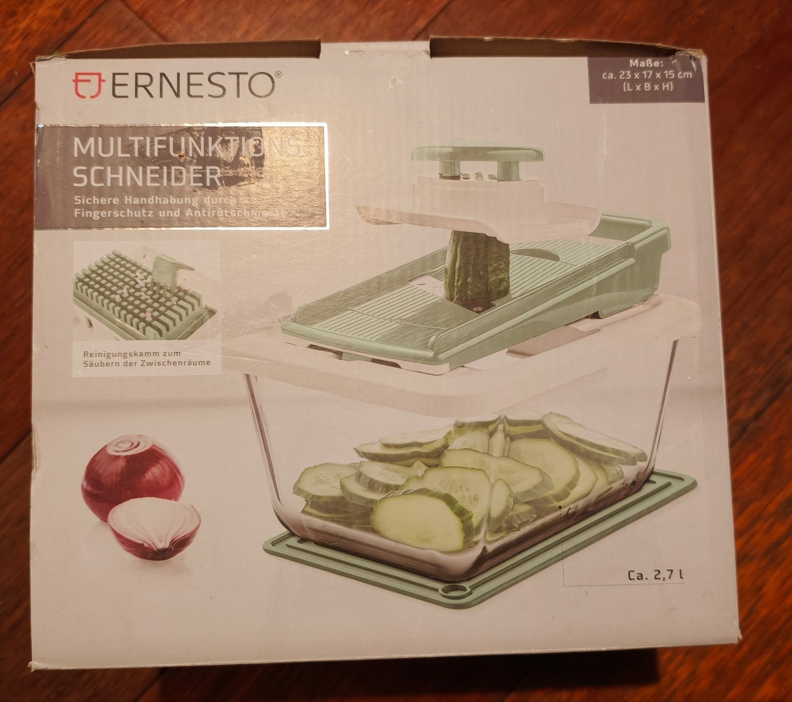 Multifunctionele mandoline, 2 tot 3 liter, Ophalen, Nieuw, Vaatwasserbestendig