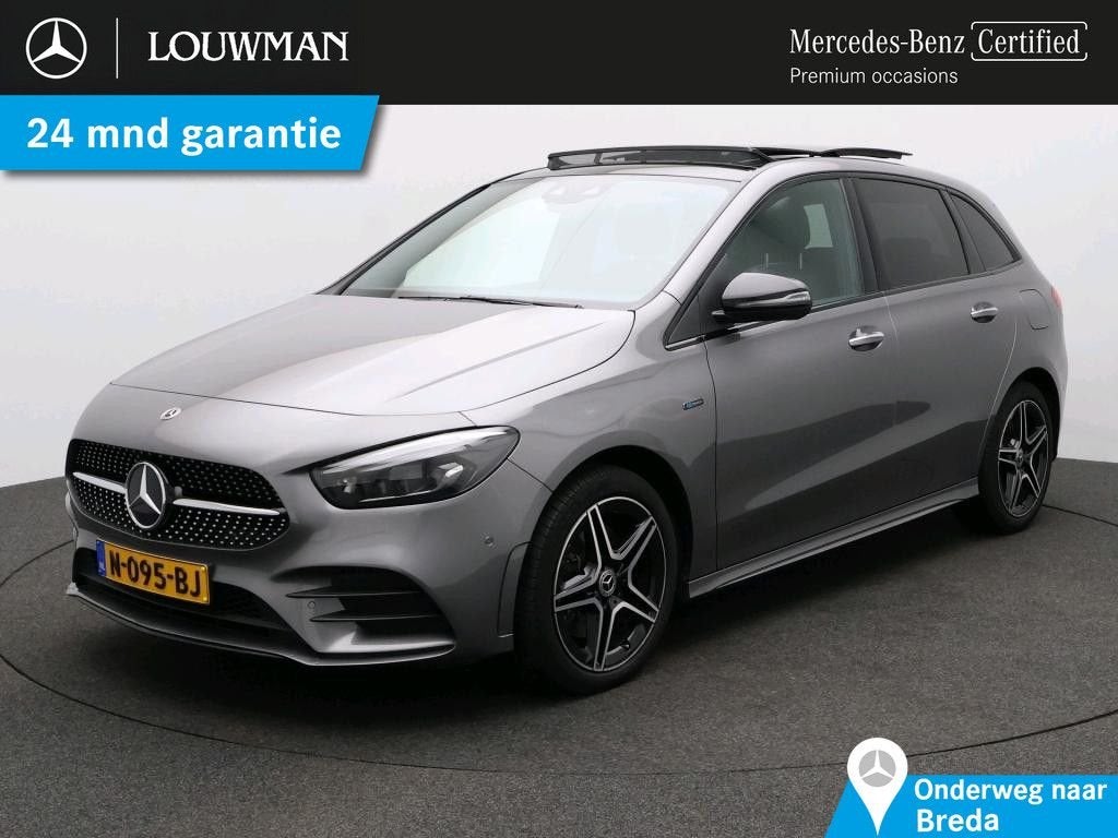 Mercedes-Benz B 250 e Business Solution AMG Limited Trekhaak, Autos, Argent ou Gris, Achat, 15 kWh, Noir