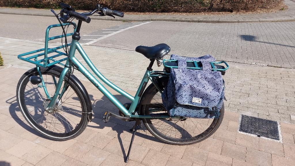 Vélos pour femmes bleu électrique de la marque Vandijck, Autres marques, 47 à 51 cm, 50 km par batterie ou plus, Enlèvement