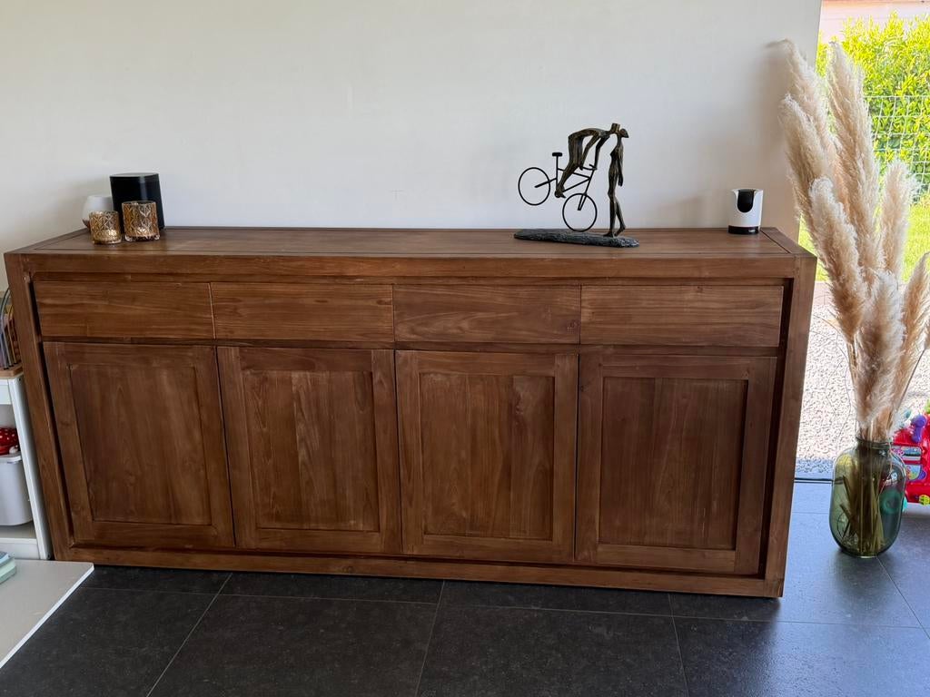 Dressoir - massief hout, Huis en Inrichting, Ophalen, Zo goed als nieuw