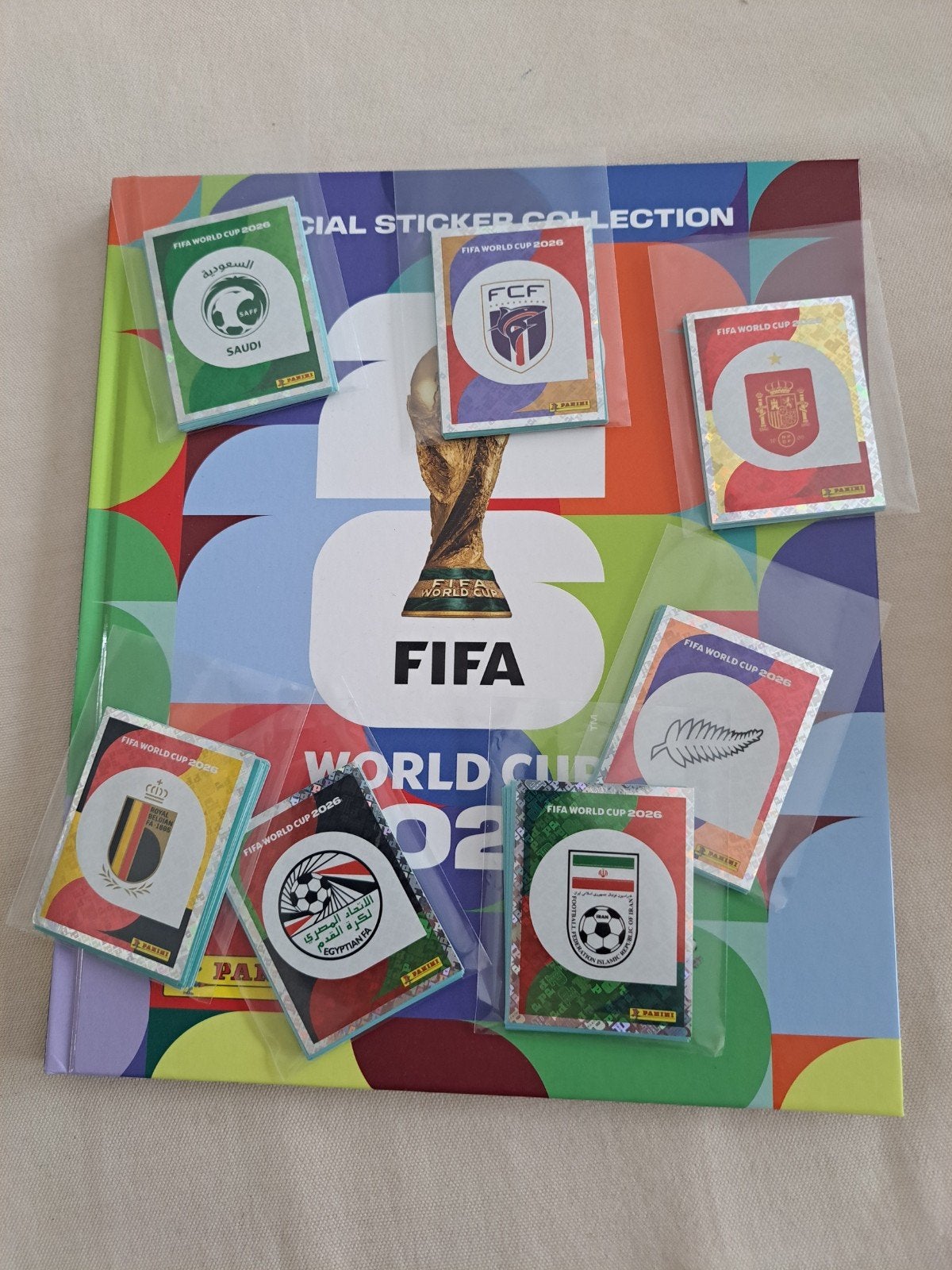 Panini wk 2026 stickerboek ongeplakt, Verzamelen, Ophalen
