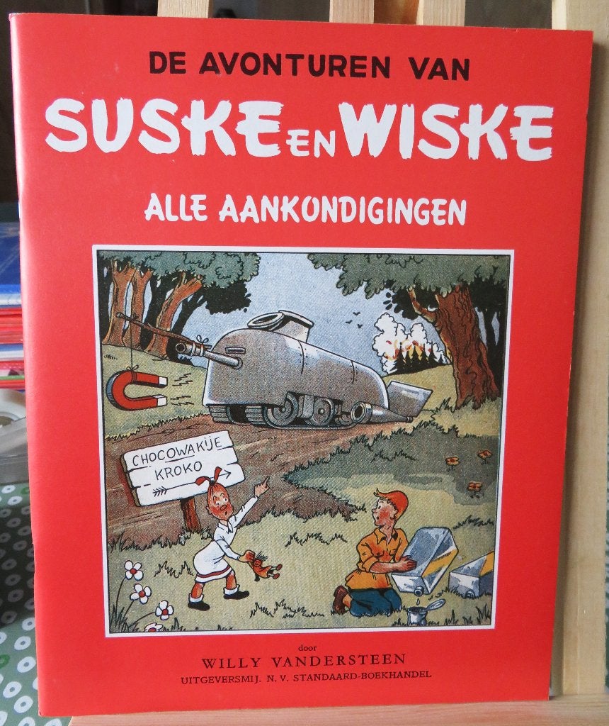 Suske en Wiske Alle aankondigingen, Boeken, Ophalen of Verzenden, Nieuw