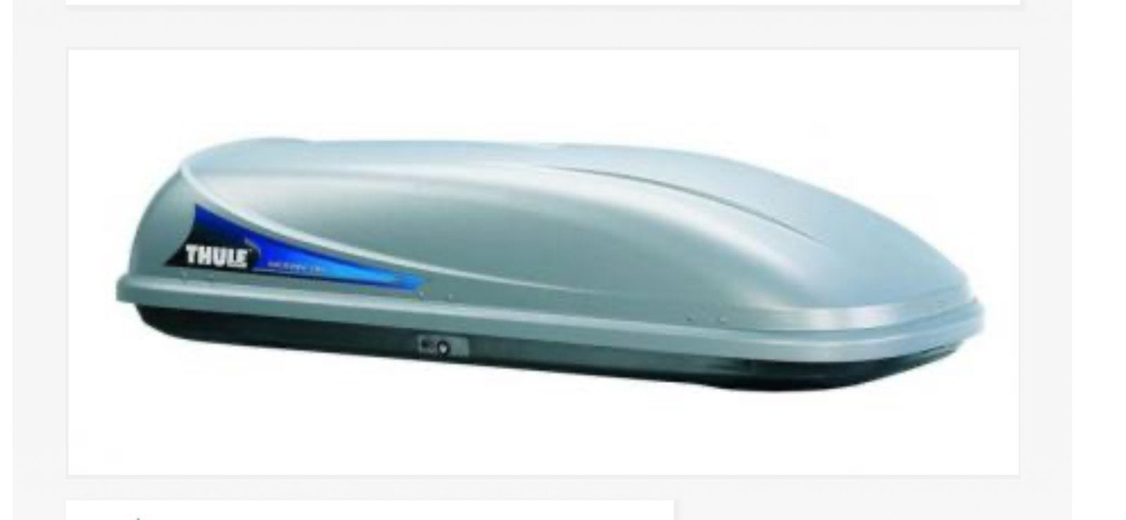 Thule Ocean200 dakkoffer, Auto diversen, Ophalen, Zo goed als nieuw