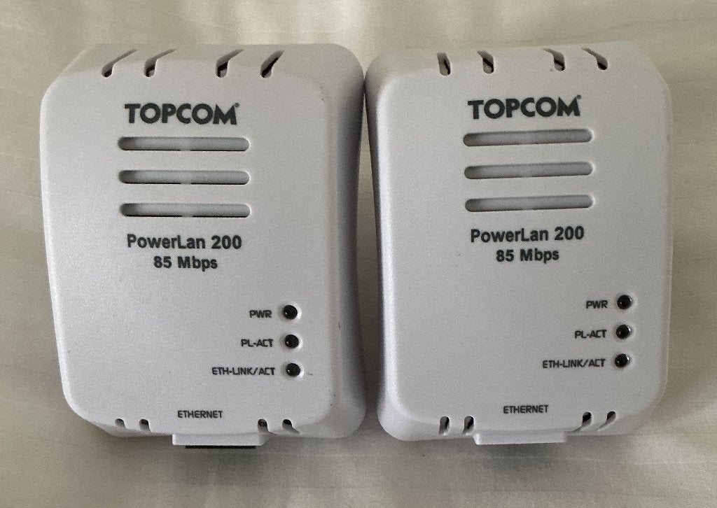 Powerlan adapter 2 stuks, Enlèvement ou Envoi, Neuf, Topcom
