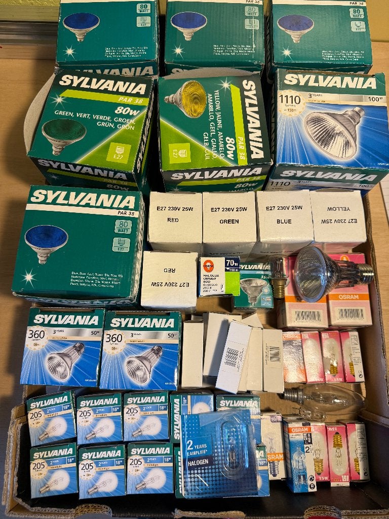 gamme de lampes Sylvania + Osram, Enlèvement ou Envoi, Neuf, Lumières, Couleur