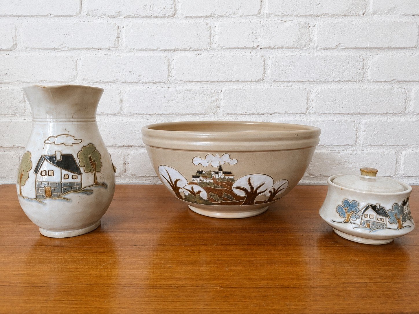 Poterie Lardinois Bouffioulx fait main vintage, Antiquités & Art, Enlèvement ou Envoi