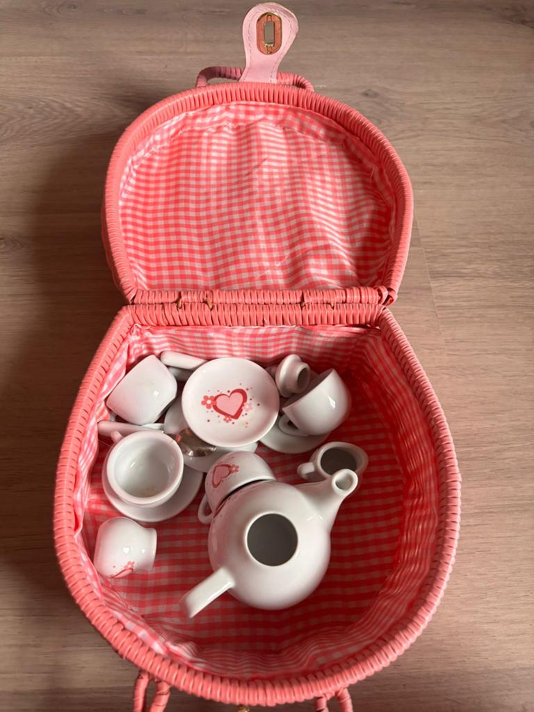 Stenen picknick set kids, Ophalen, Zo goed als nieuw