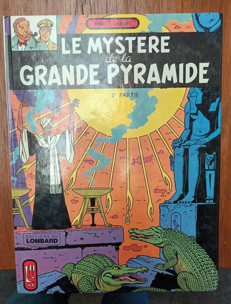 Black et Mortimer le mystère de la grande pyramide, Livres, Envoi