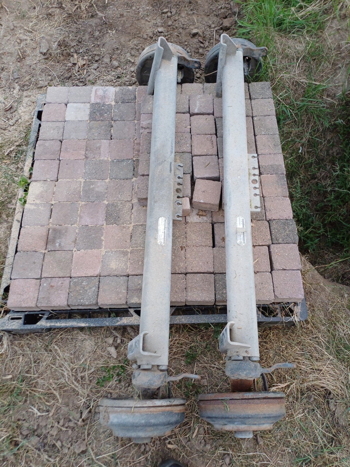assen 1800 kg, Ophalen