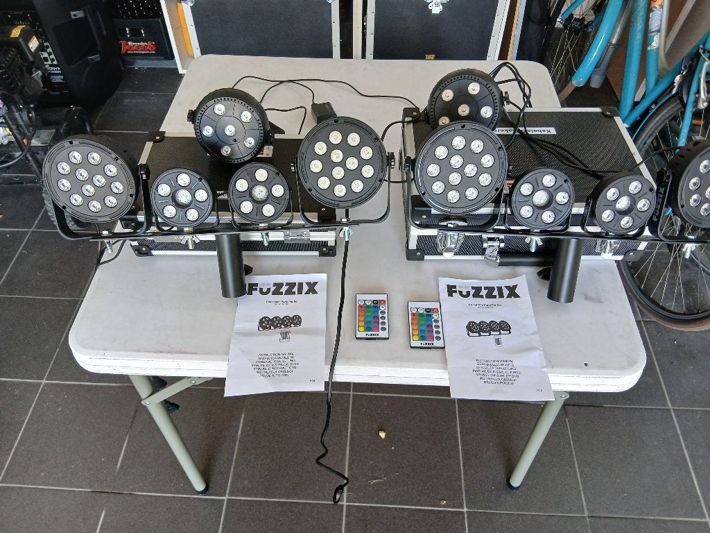 Disco-verlichting, Ophalen of Verzenden, Zo goed als nieuw, Licht, Geluidgestuurd