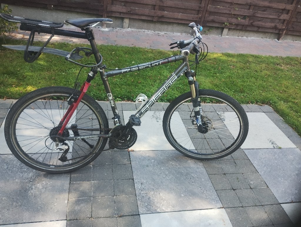 Opvouwbare mountainbike, Caravans en Kamperen, Ophalen, Gebruikt