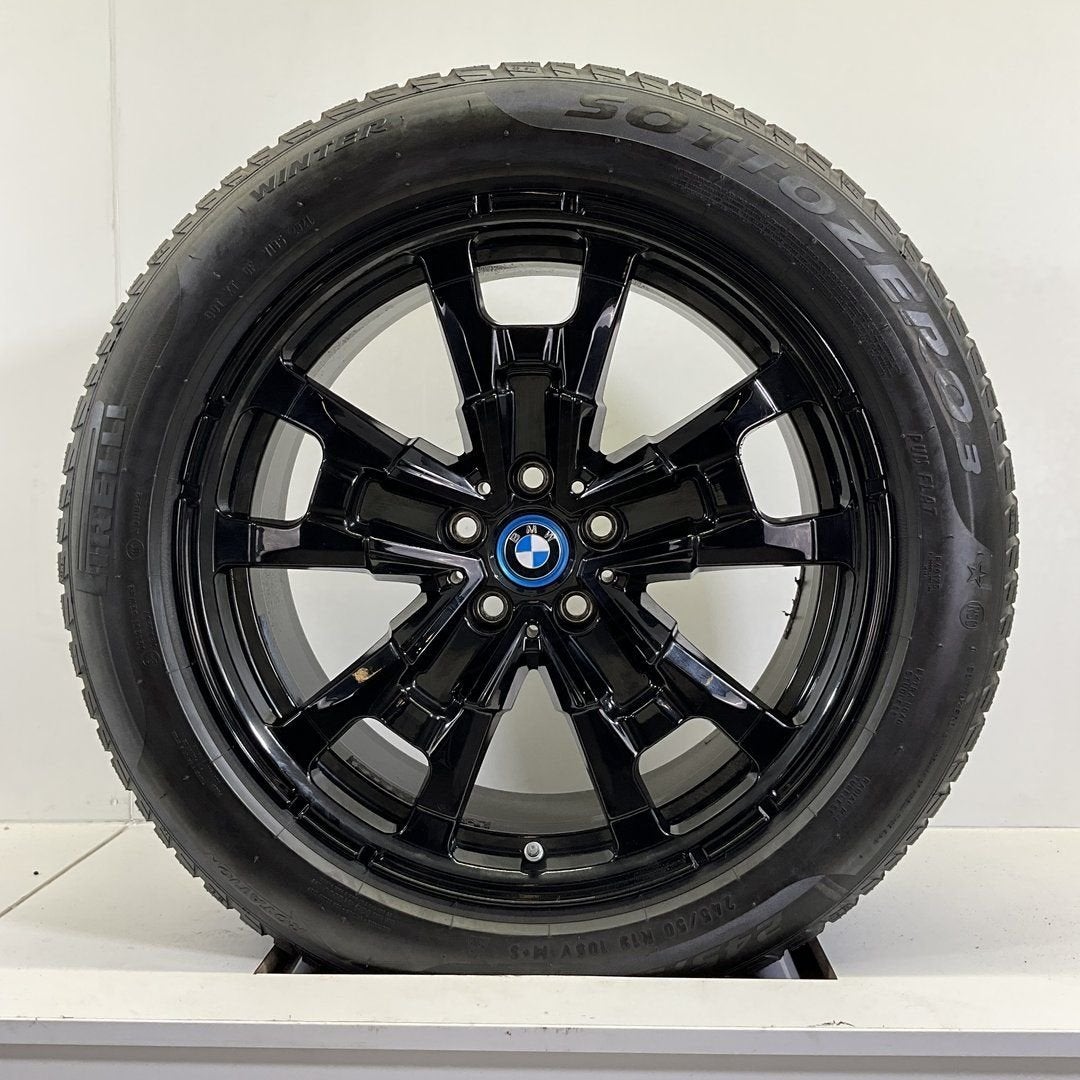 BMW IX3 G08 SET VELGEN + WINTERBANDEN 19 INCH ORIG. 842 *, Pneus et Jantes, Véhicule de tourisme, -, 19 pouces