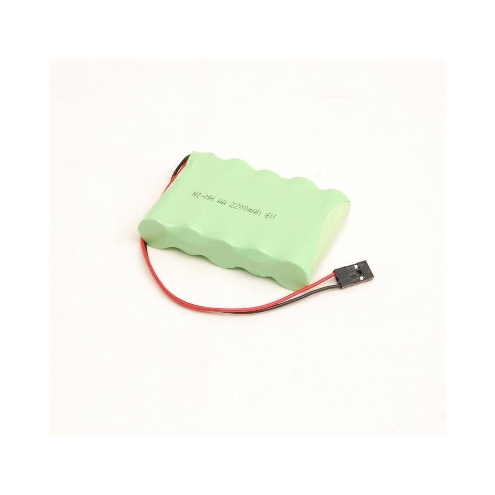 RC accu 6V 2200mAh Futaba connector, Hobby en Vrije tijd, Ophalen of Verzenden, Nieuw