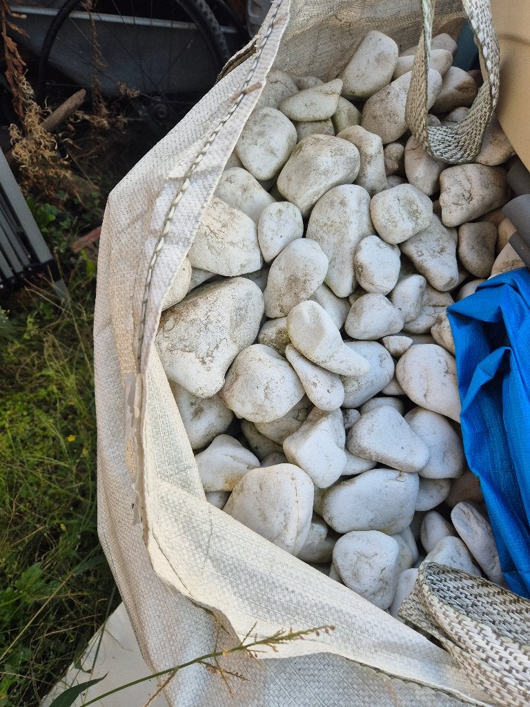 Kasseien, Tuin en Terras, Ophalen, Zo goed als nieuw, Wit