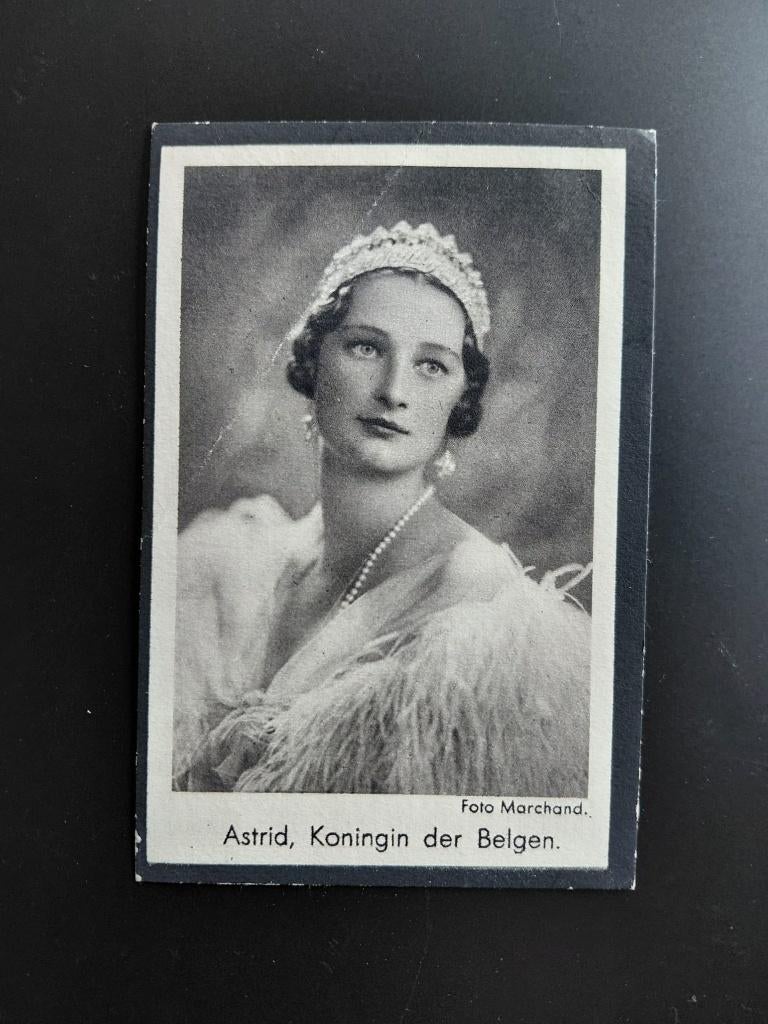 Bidprent Koningin Astrid, Verzamelen, Verzenden, Bidprentje