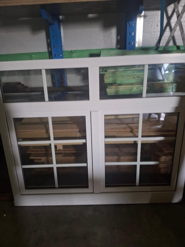 Pvc ramen, Doe-het-zelf en Bouw, Ophalen, Gevelraam of Ruit, 120 tot 160 cm, Nieuw