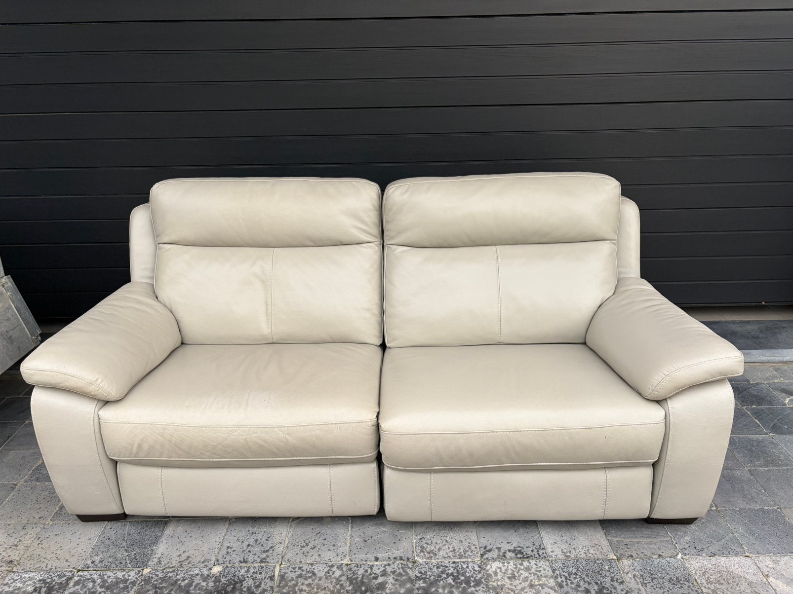 Relax zetel 2delig, Ophalen, Gebruikt, Tweepersoons, Rechte bank