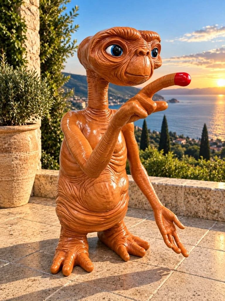 E.T. – STATUE EN RÉSINE – 82 CM, Enlèvement ou Envoi, Neuf