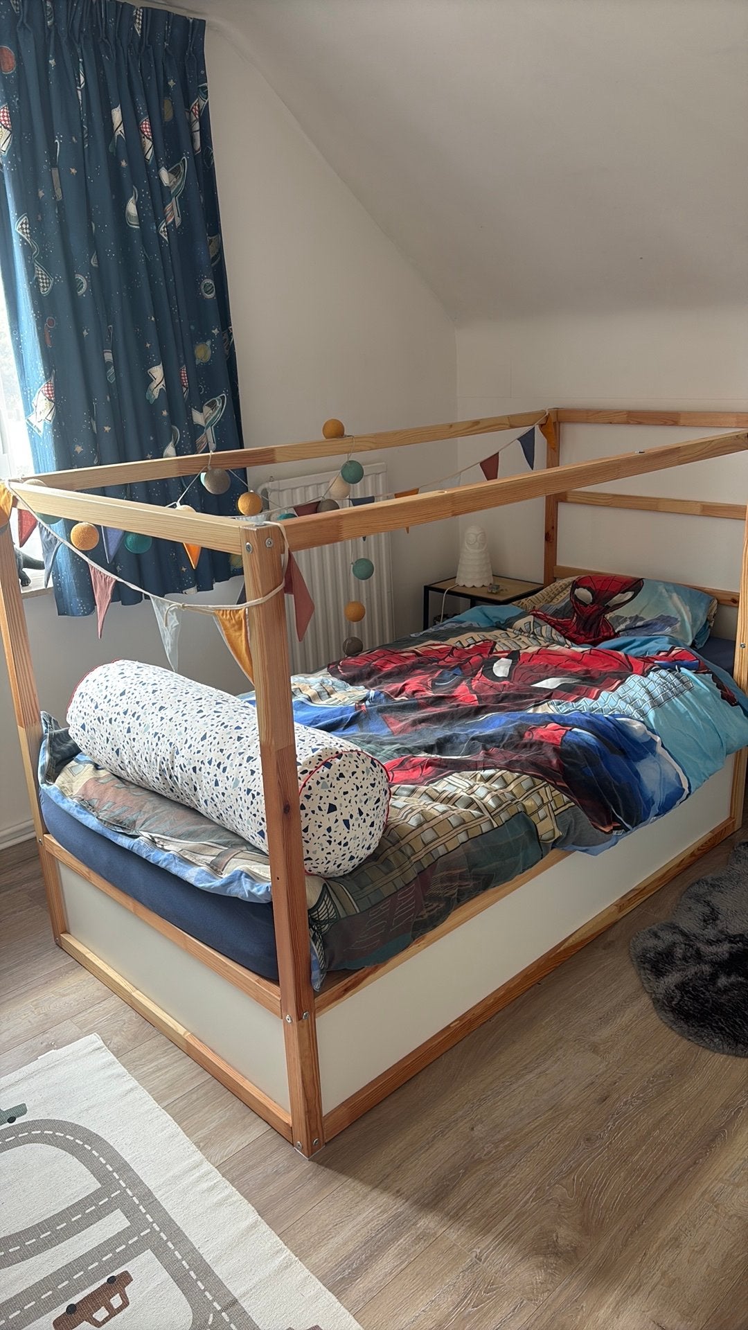 Omkeerbaar bed Ikea Kura 90x200, Enlèvement, Utilisé, Lit mi-hauteur mezzanine