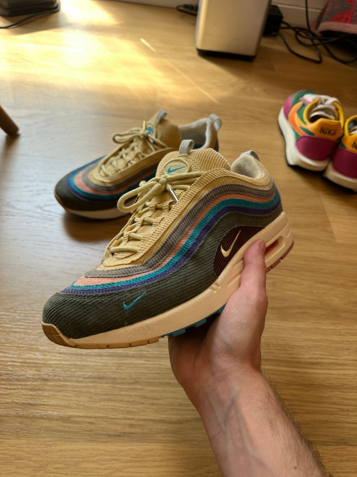 Nike Air Max 1/97 Sean Wotherspoon – Taille 44,5, Kleding | Heren, Schoenen, Zo goed als nieuw, Ophalen