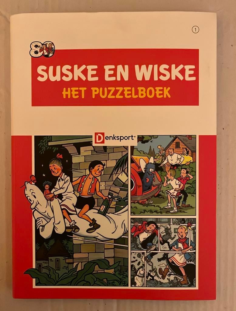 Suske en Wiske 80 jaar - puzzelboek, Ophalen, Nieuw