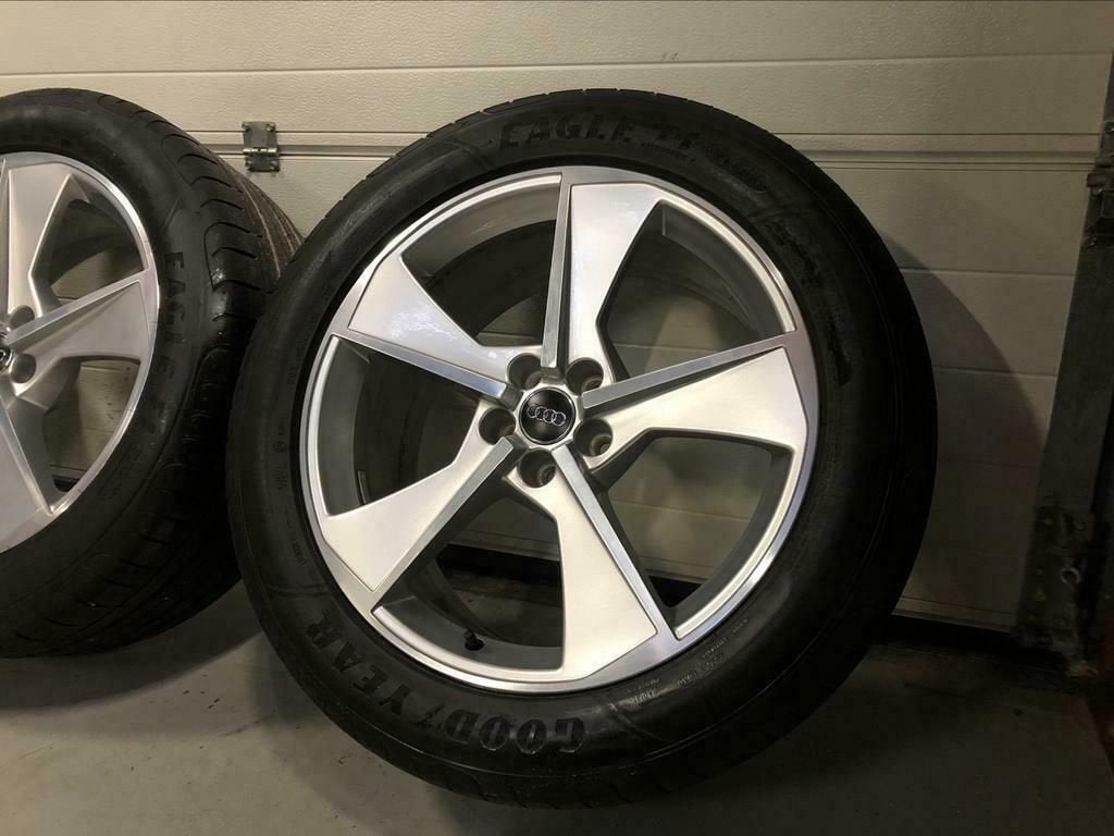 20inch Originele Audi Rotor Velgen set Nieuwstaat A merk ban, Autos : Pièces & Accessoires, Pneus & Jantes, Pneus et Jantes, 285 mm