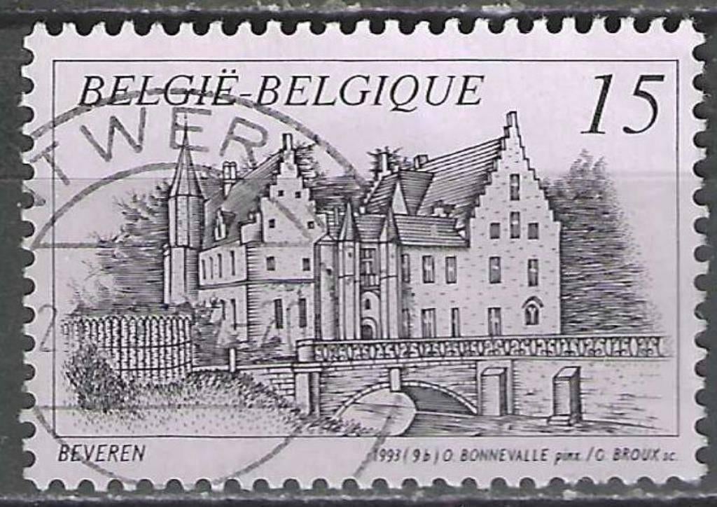 Belgie 1993 - Yvert/OBP 2513 - Toerisme - Kastelen (ST), Postzegels en Munten, Postzegels | Europa | België, Verzenden, Gestempeld