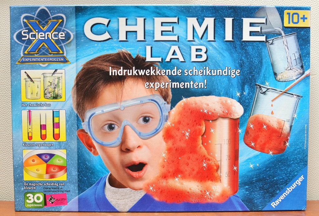 RAVENSBURGER SCIENCE-X CHEMIE LAB, Ophalen, Ontdekken