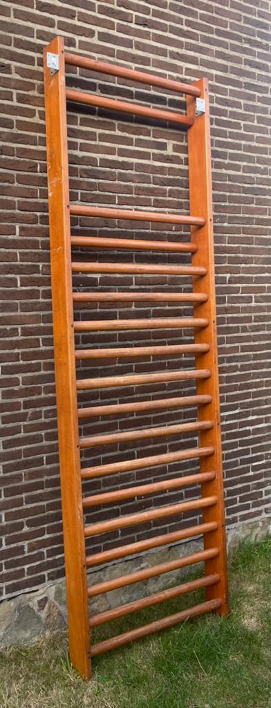 Vintage retro sportraam/ klimrek, Sport en Fitness, Turnen, Ophalen, Gebruikt