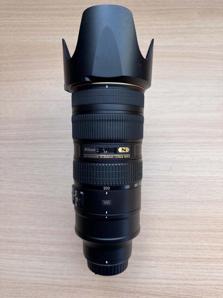 Nikon AF-S 70-200mm f2.8G ED VR II, Audio, Tv en Foto, Nikon, Zo goed als nieuw, 200 mm, Telelens