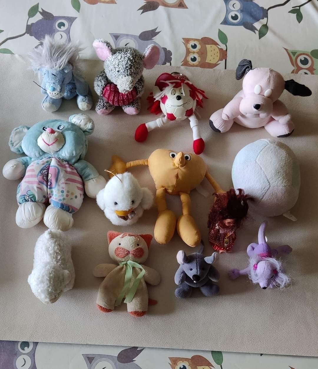 10 knuffels voor 1€., Verzamelen, Ophalen, Gebruikt