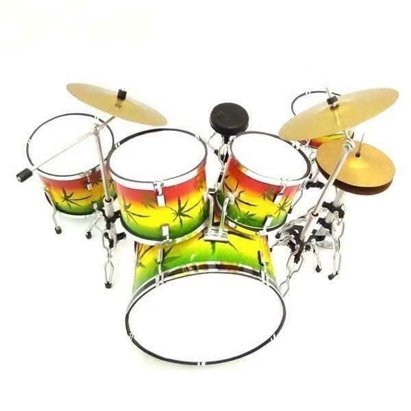 Miniatuur decoratief Rasta drumstel, Enlèvement ou Envoi, Neuf