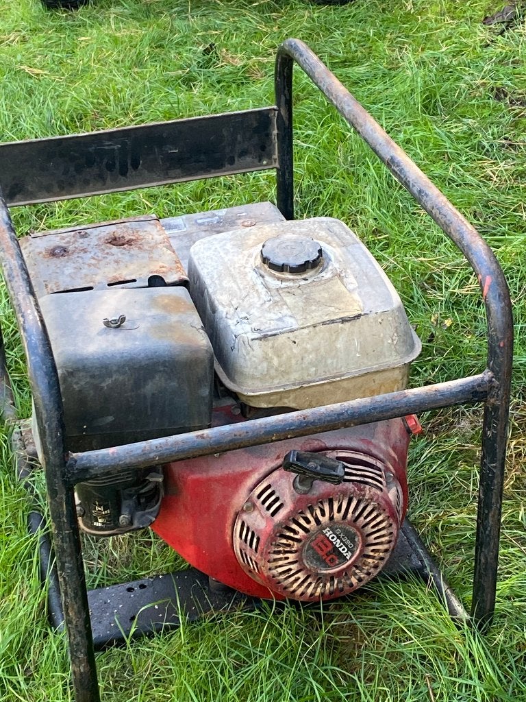 Stroomgroep Honda 13 pk, Doe-het-zelf en Bouw, Ophalen, Gebruikt, 5 tot 10 kVA, Benzine