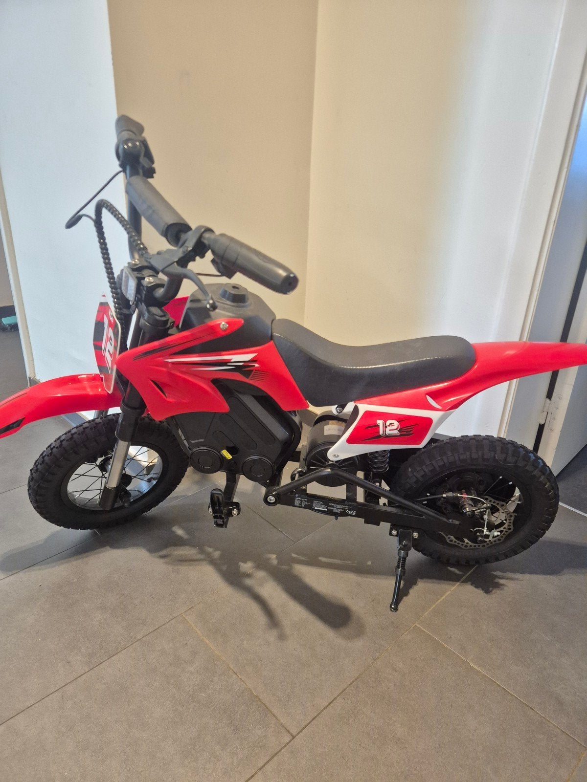 elektrische moto crosser kinderen, Ophalen, Zo goed als nieuw