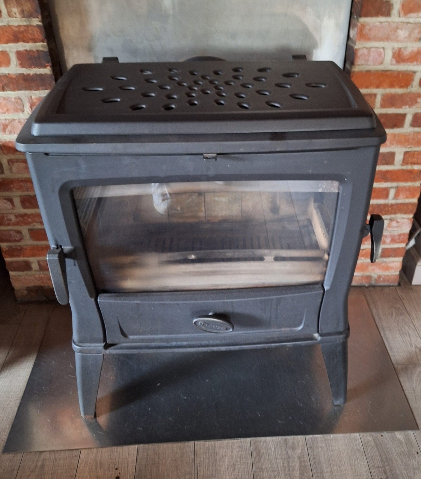 Dovre hout en kolen kachel, Ophalen, Hout